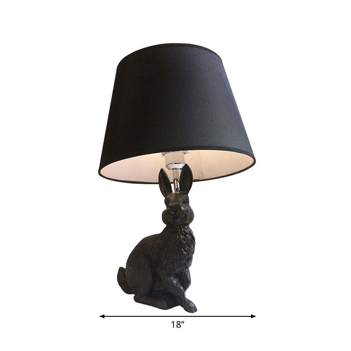 Lisslune | Luna - Bunny Desk Lamp with Conical Shade
