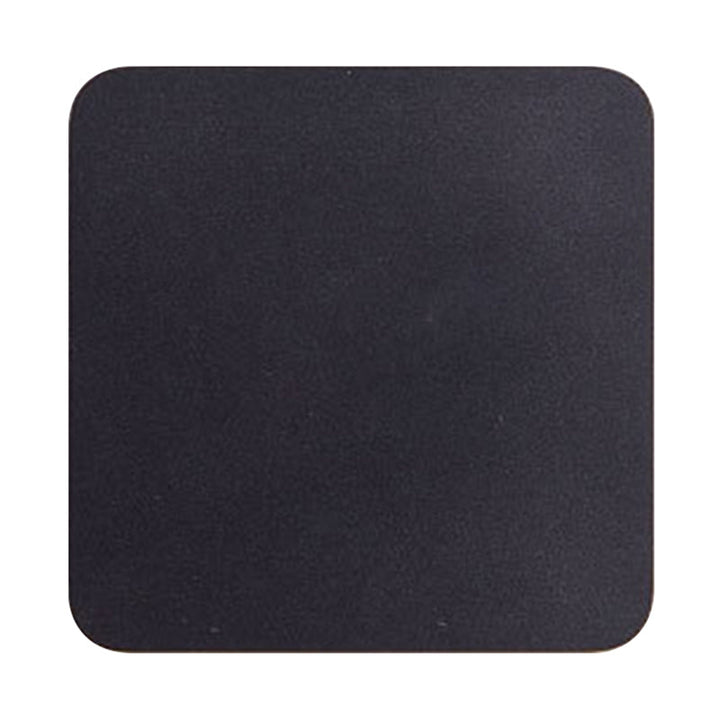 Skørter | Round/Square Surface Mount Wall Lamp Minimalist Aluminum Hall LED Wall Light in Black