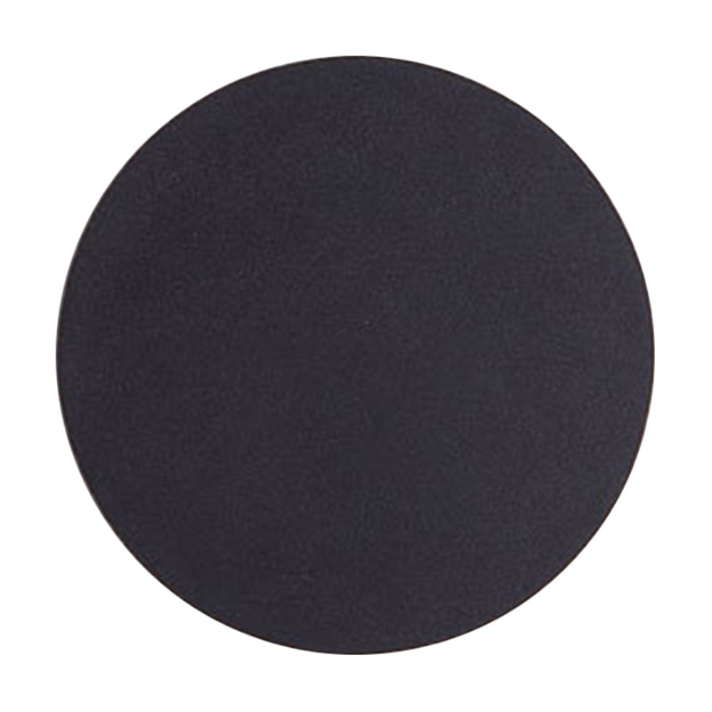 Skørter | Round/Square Surface Mount Wall Lamp Minimalist Aluminum Hall LED Wall Light in Black