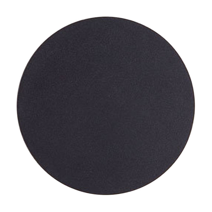 Skørter | Round/Square Surface Mount Wall Lamp Minimalist Aluminum Hall LED Wall Light in Black