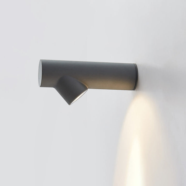 Lisslune | Nordic Tree Pole Wall Guidance Ideas Metal Bedside LED Flush Wall Lamp in Black/Grey/White