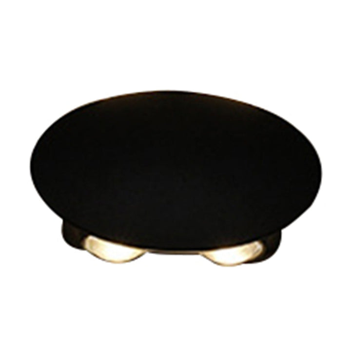 Skørter | Ellipse/Curve/Cellular Mini Wall Light Nordic Metallic 4/6-Bulb Corridor LED Wall Light in Black
