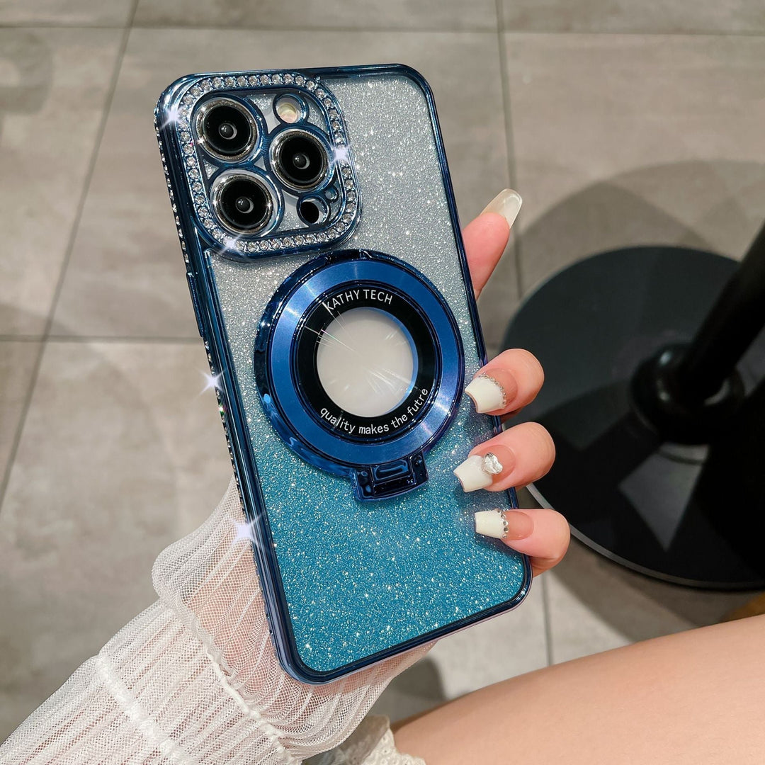 Lisslune | Glitter Diamond Magnetic Magsafe Ring Holder for iPhone