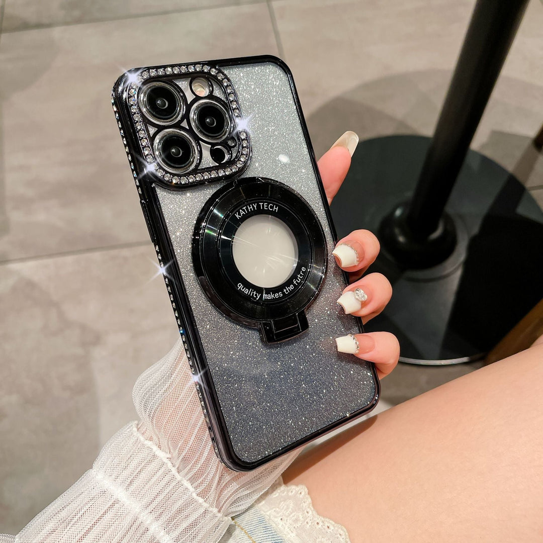 Lisslune | Glitter Diamond Magnetic Magsafe Ring Holder for iPhone