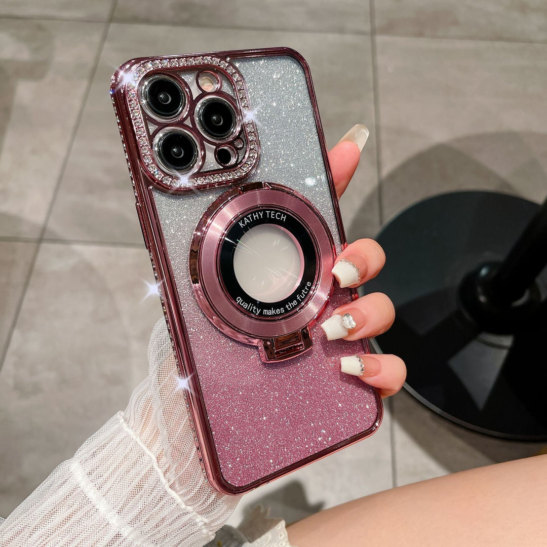 Lisslune | Glitter Diamond Magnetic Magsafe Ring Holder for iPhone