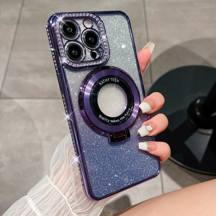 Lisslune | Glitter Diamond Magnetic Magsafe Ring Holder for iPhone