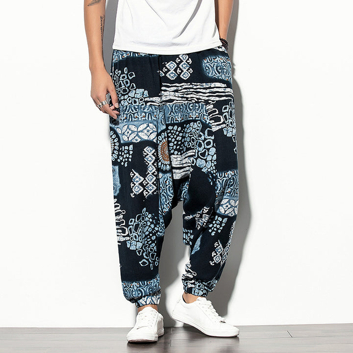 Unisex Patterned Leisure Pants Lisslune
