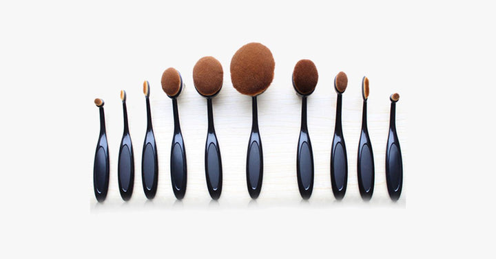 Lisslune | Oval Brush Ten Piece Set