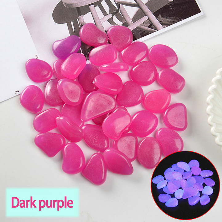 Lisslune | Glow-in-the-Dark Garden Pebbles