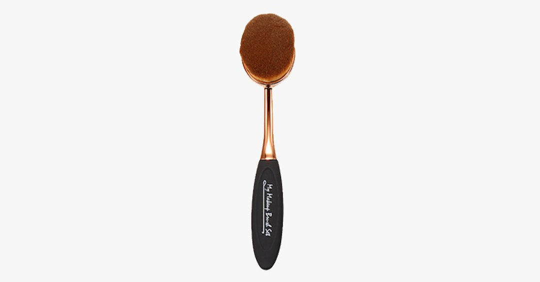Lisslune | Foundation Oval Brush – Soft and gentle brush for perfect blending of makeup