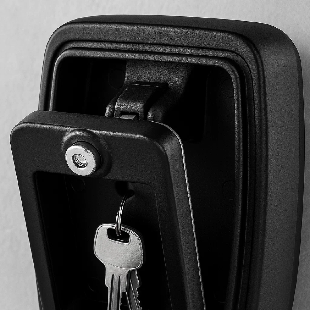 Lisslune | KeyGuard Outdoor Safe – Weatherproof Wall-Mounted Key Box