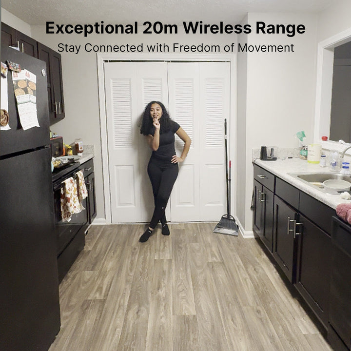 Lisslune | Mini Wireless Lavalier Micophone | For Content Creators & Video Recording