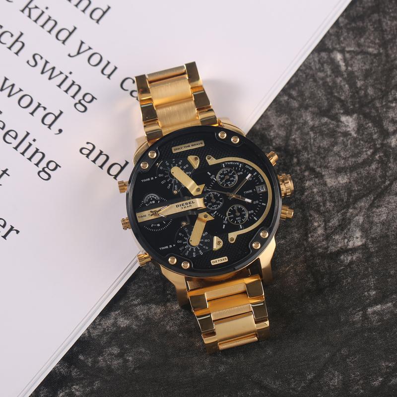 Lisslune | Stainless Steel Chronograph Quartz Watch – Elegant Men’s Luxury Timepiece