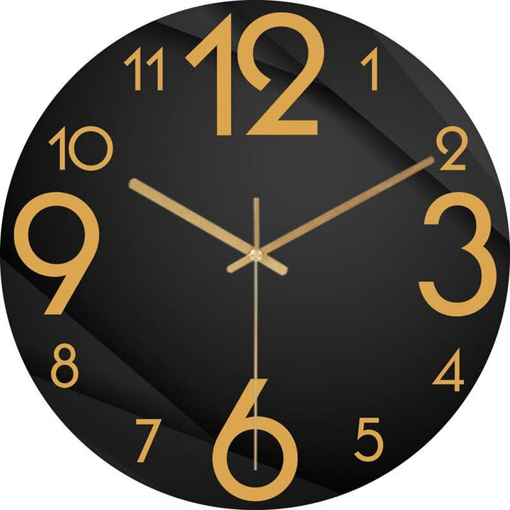 Lisslune | Modern Wooden Wall Clock with Silent Mechanism