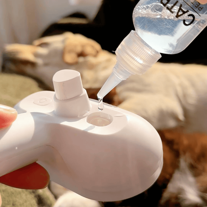 Lisslune | DampfVacht Steam Brush – Gentle Care for Every Dog Coat