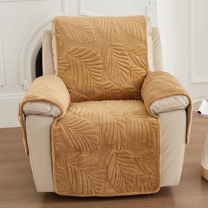 Lisslune | Verdant Leaf Pattern Recliner Cover