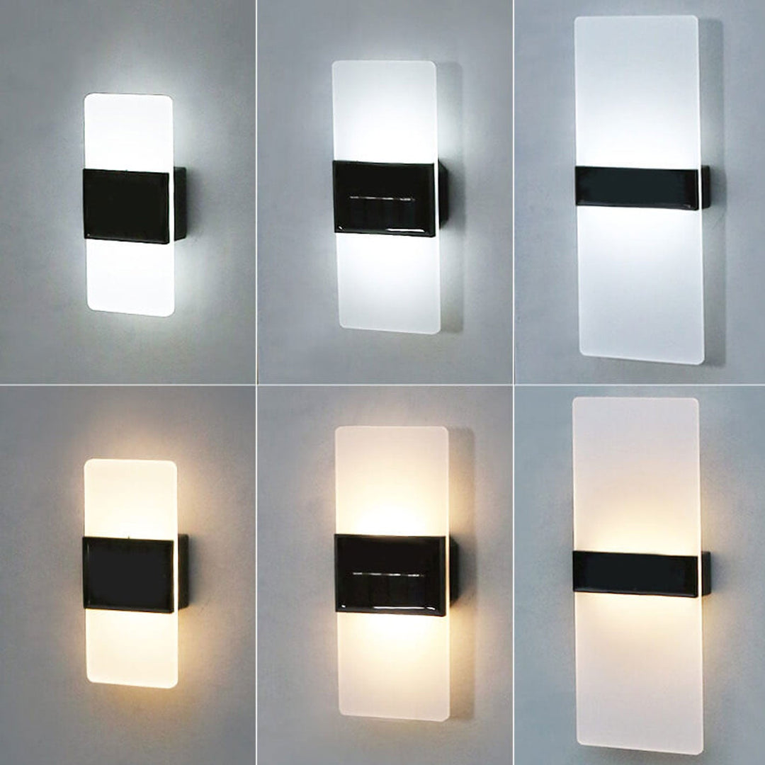 Lisslune | LumaZen Solar LED Wall Lamp | Weatherproof | Solar Powered Outdoor Lighting | Garden & Patio Decor