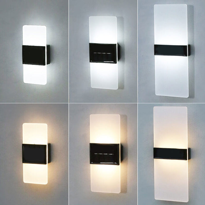 Lisslune | LumaZen Solar LED Wall Lamp | Weatherproof | Solar Powered Outdoor Lighting | Garden & Patio Decor