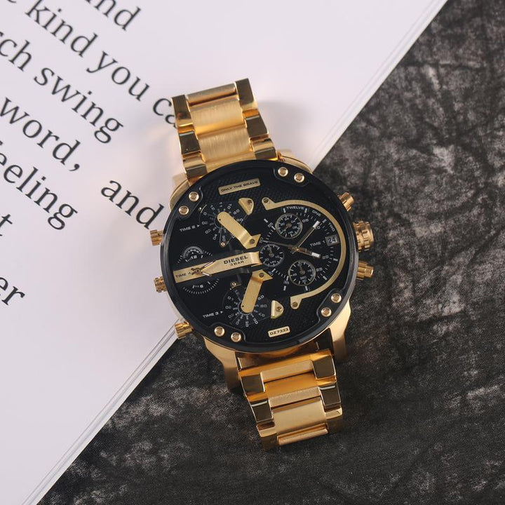 Lisslune | Stainless Steel Chronograph Quartz Watch