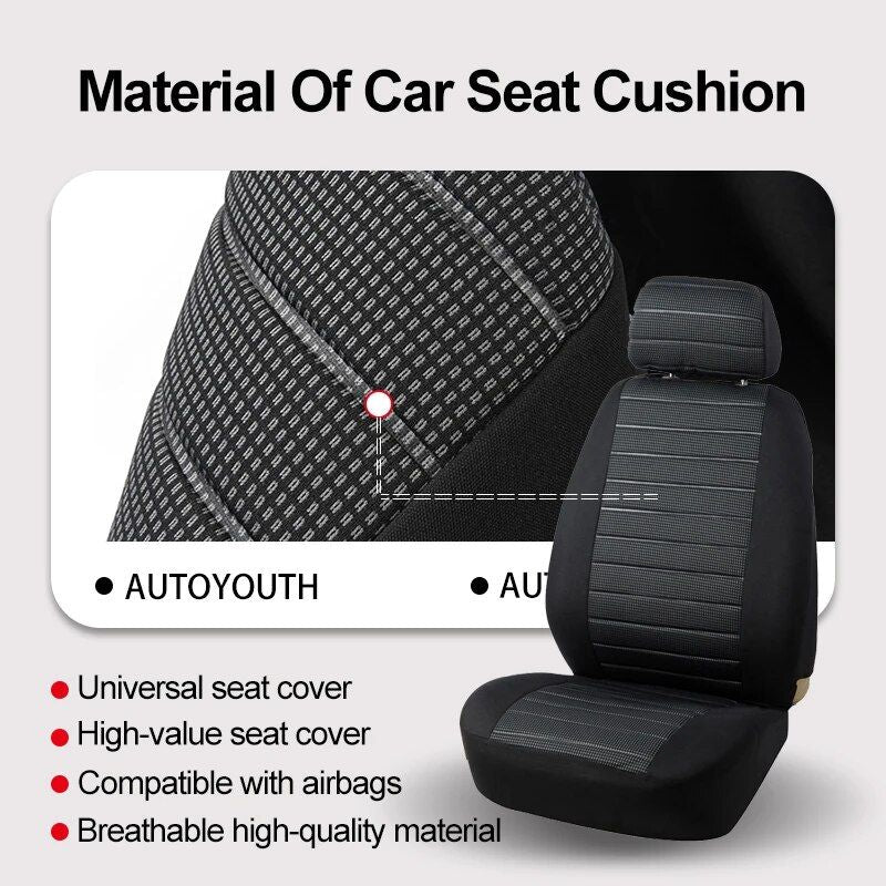 Lisslune | Universal front car seat covers