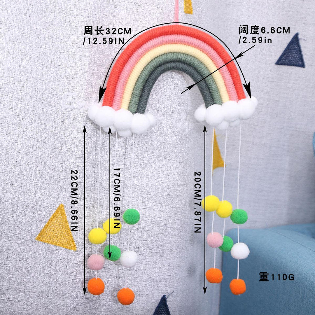 Lisslune | Nordic Holiday Cloud Wall Decorations: Handmade Festive Home Decor for Cozy Winter Atmospheres
