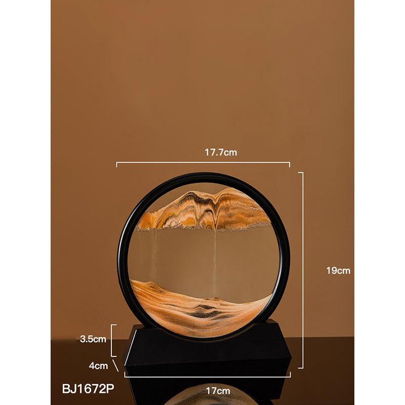 Lisslune | Fascinating 3D glass water sand art for a tranquil environment