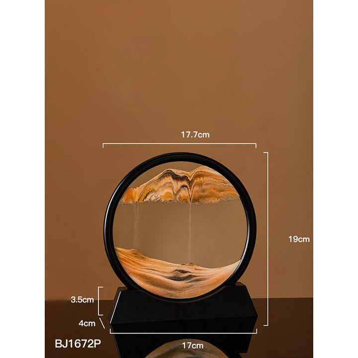 Lisslune | Fascinating 3D glass water sand art for a tranquil environment