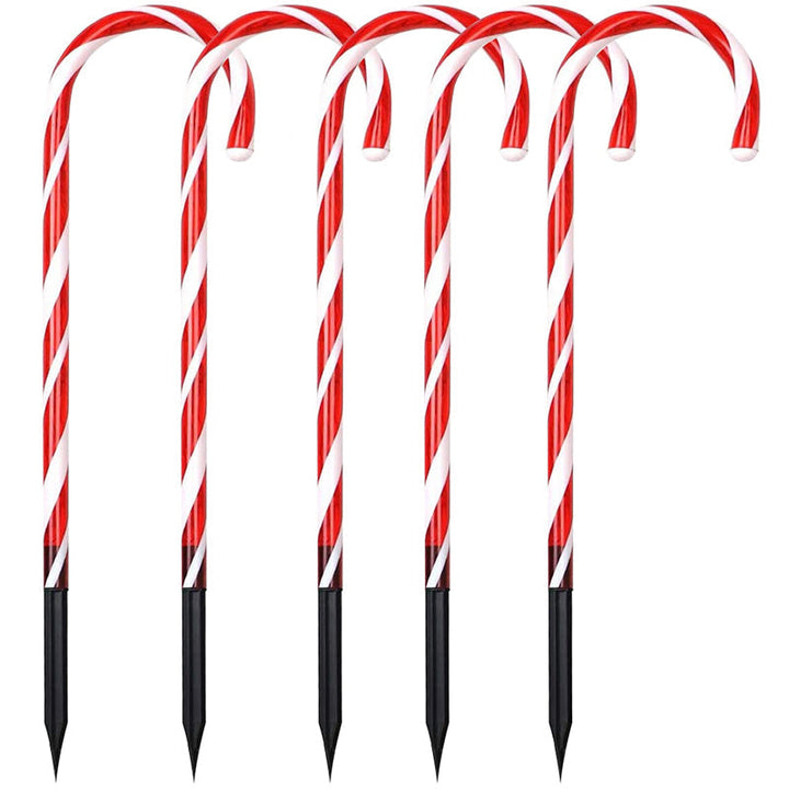 Lisslune | Solar Candy Cane Christmas Decorations
