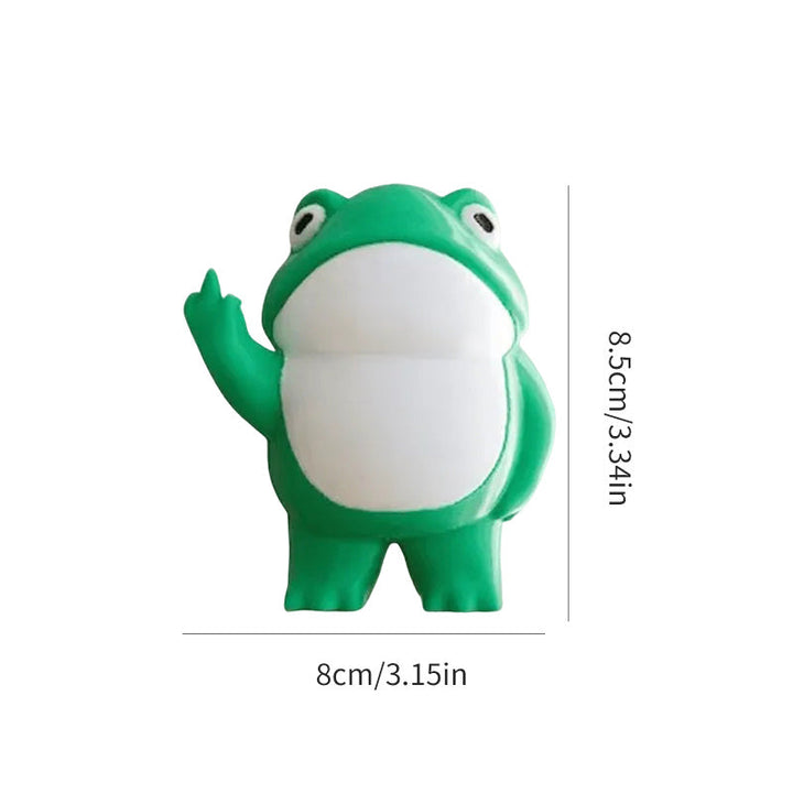 Lisslune | Middle finger frog ornament
