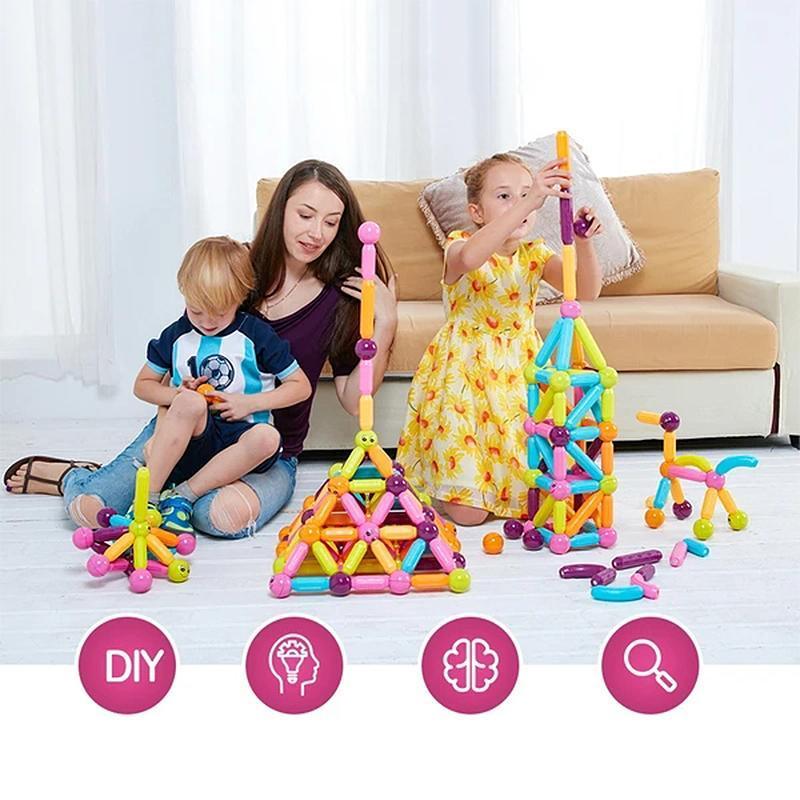Lisslune | Magnetic Building Blocks for Kids