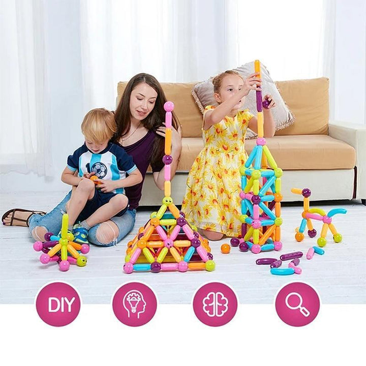 Lisslune | Magnetic Building Blocks for Kids