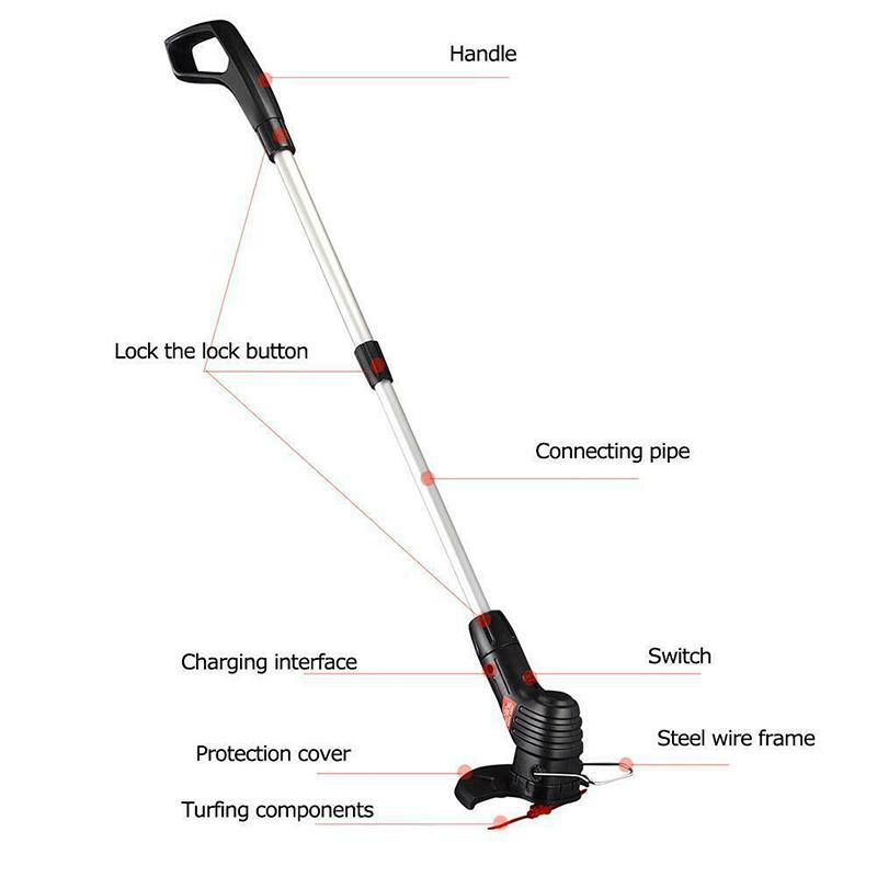 Lisslune | Portable Electric Lawn Mower
