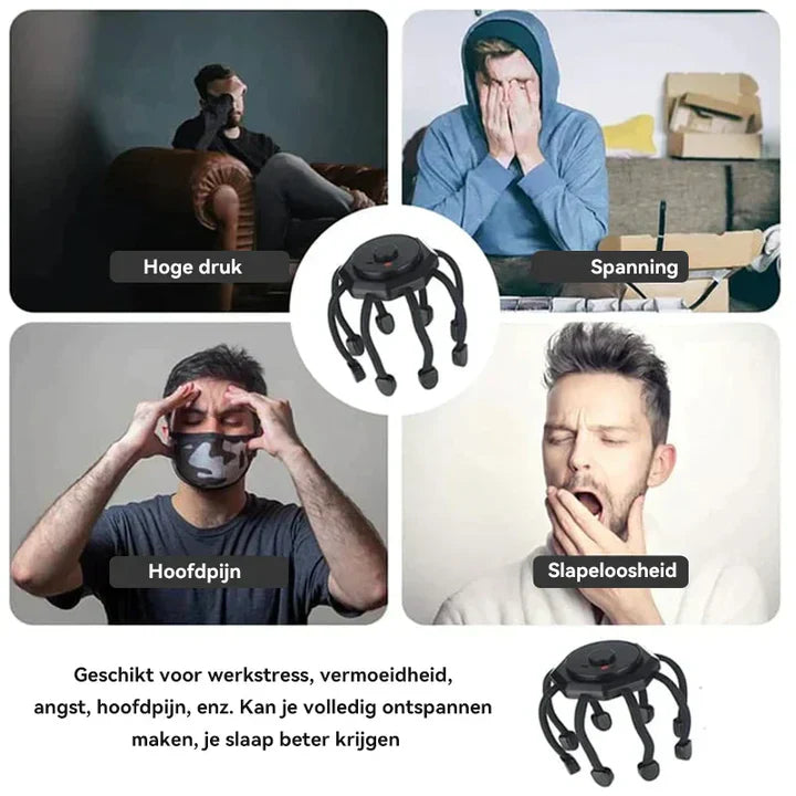 Lisslune | Relaxation massage device for the head