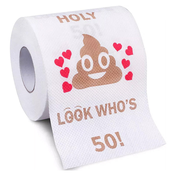 Lisslune | Poop Happy Birthday Printed Roll Paper