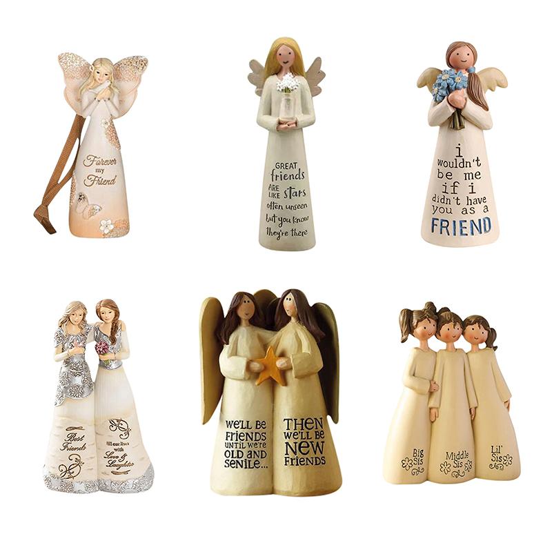 Lisslune | Celebration Friendship Gifts Statue - Hand-Painted Sculptures Ornament