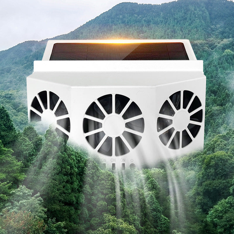 Lisslune | Solar vehicle exhaust fan