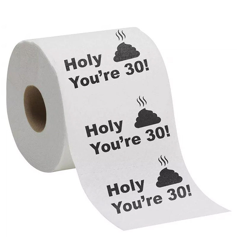 Lisslune | Poop Happy Birthday Printed Roll Paper