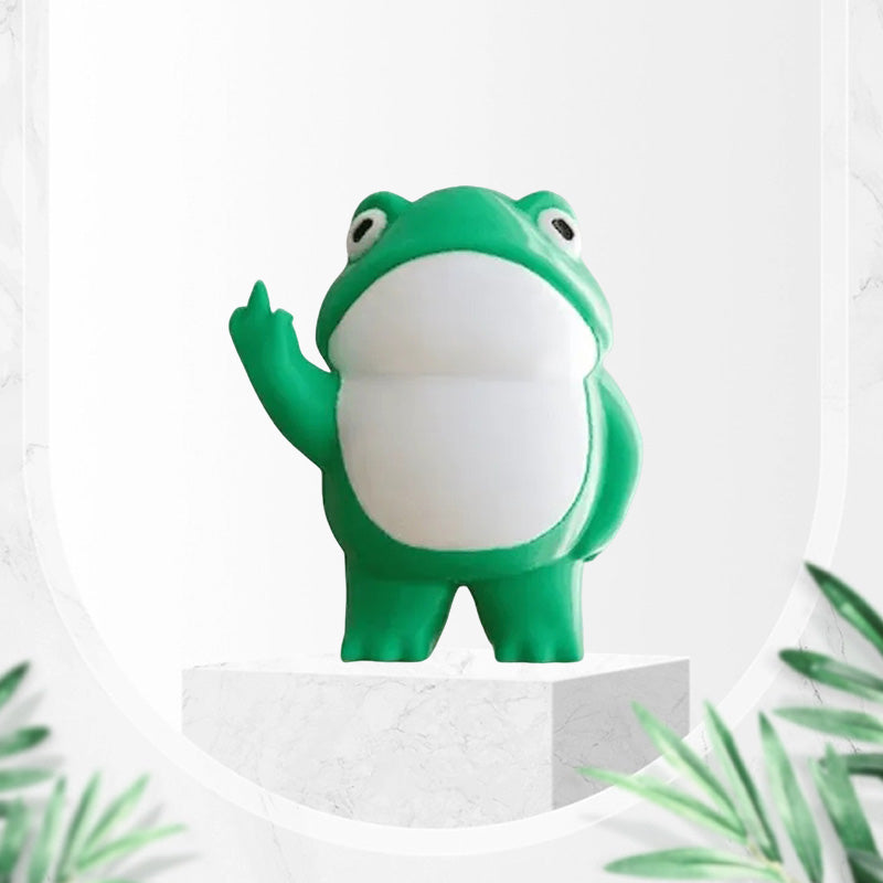Lisslune | Middle finger frog ornament