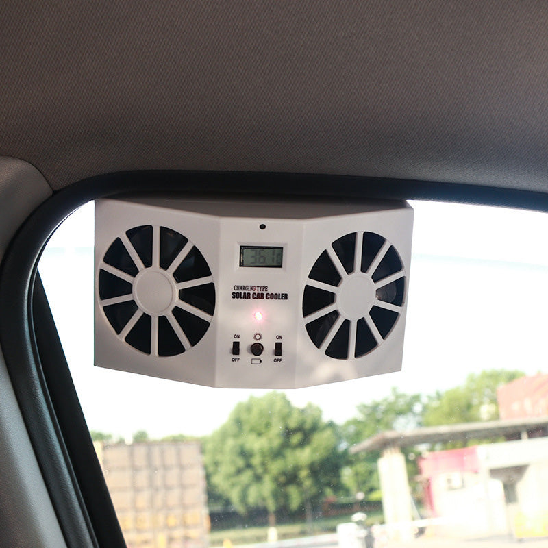 Lisslune | Solar-powered vehicle exhaust fan