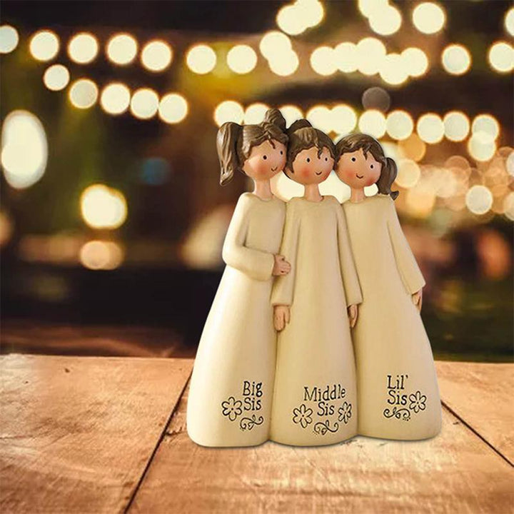 Lisslune | Celebration Friendship Gifts Statue - Hand-Painted Sculptures Ornament
