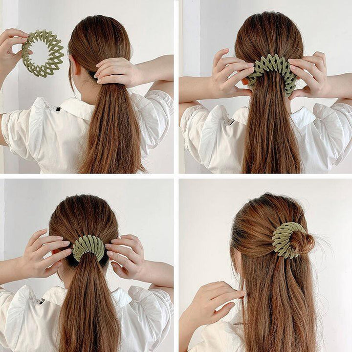Lisslune | Lazy Bird's Nest Flat Hairpin