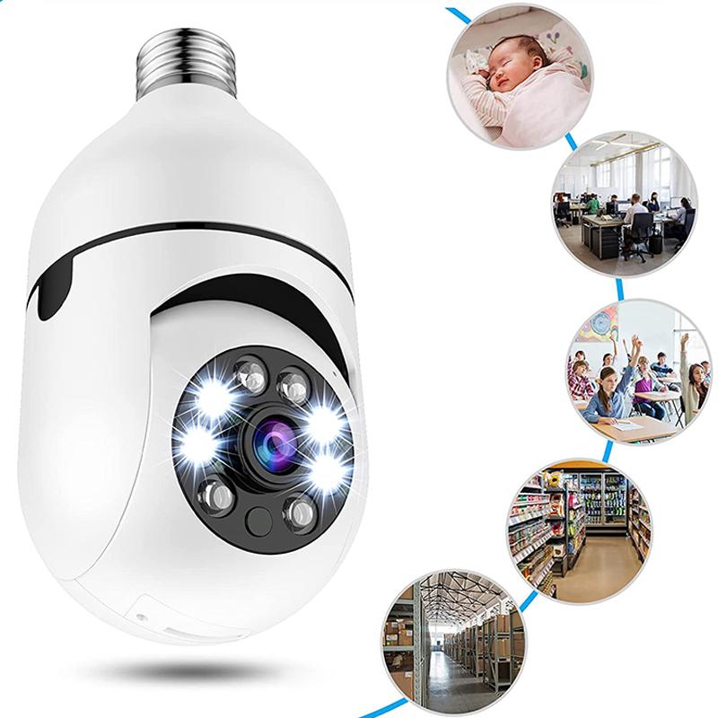 Lisslune | Intelligent wireless WiFi full-color camera with light bulb