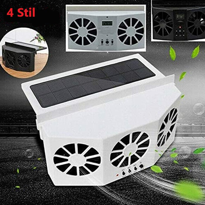 Lisslune | Solar-powered vehicle exhaust fan