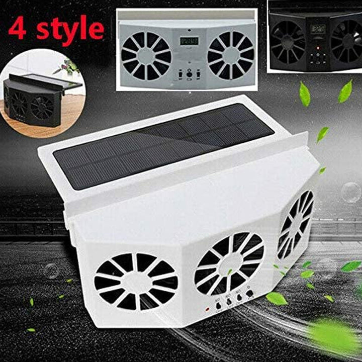Lisslune | Solar vehicle exhaust fan