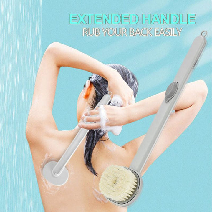 Lisslune | Long-handled Bath Massage Cleaning Brush