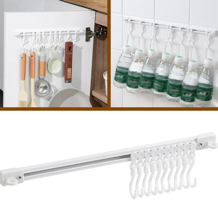 Lisslune | Multifunctional Sliding Track Hook