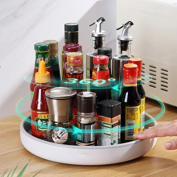 Lisslune | 360° Rotatable Storage Rack