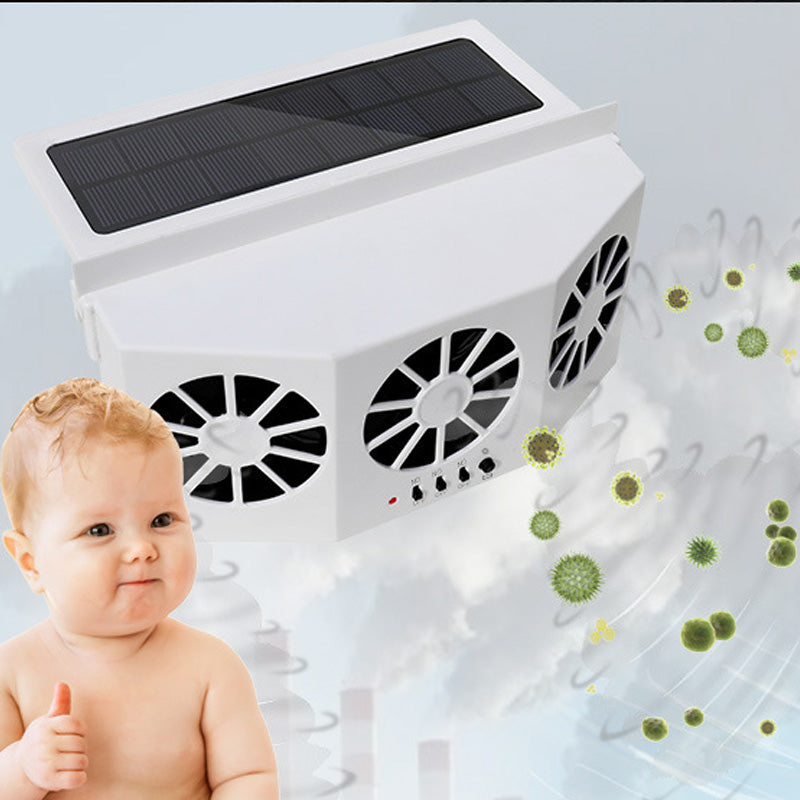 Lisslune | Solar-powered vehicle exhaust fan