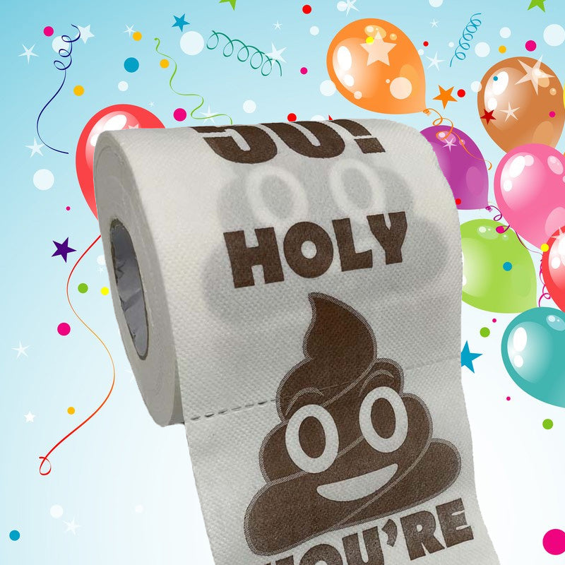 Lisslune | Poop Happy Birthday Printed Roll Paper