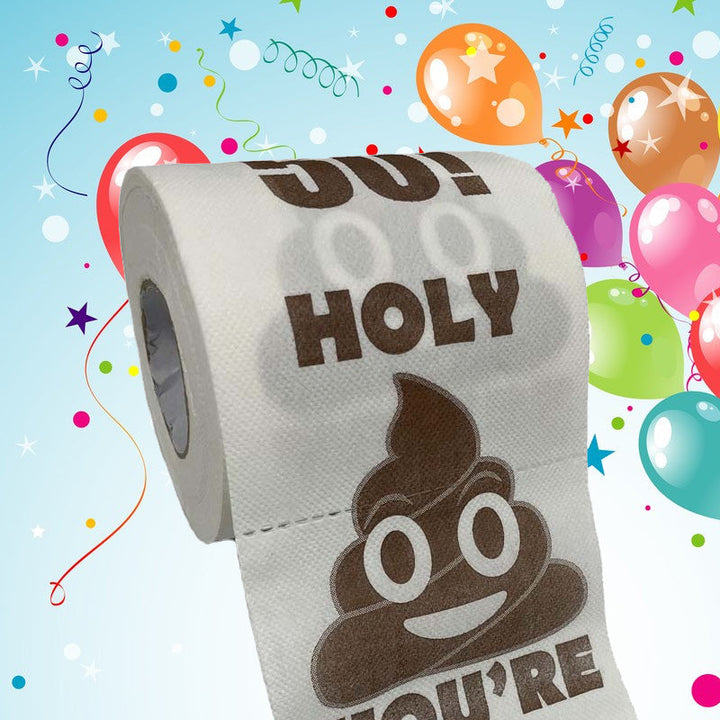 Lisslune | Poop Happy Birthday Printed Roll Paper